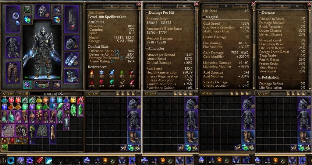 Grim dawn acid build